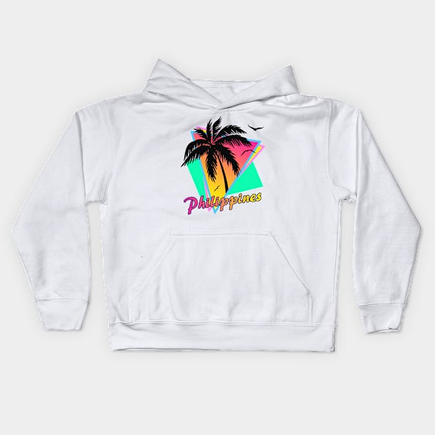 Philippines Kids Hoodie by Nerd_art